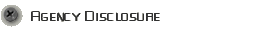 Agency Disclosure
